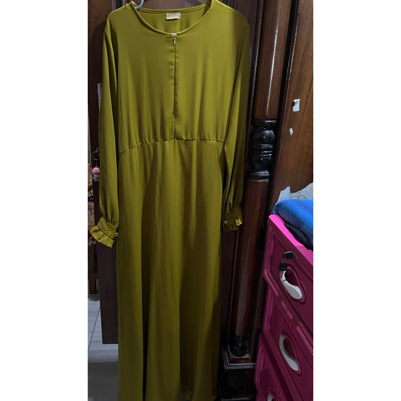 gamis zaleta warna olive