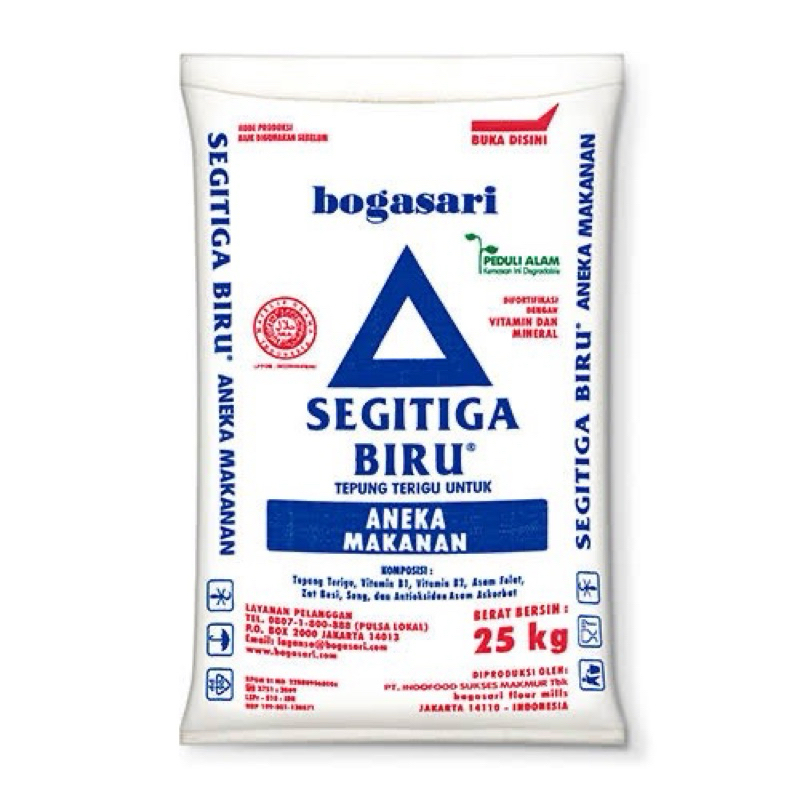 

Tepung Segitiga Biru Per KG