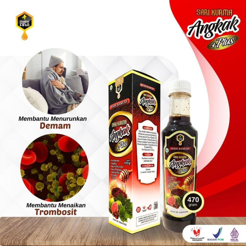 

Sari Kurma Madu ANGKAK DARUSYIFA Plus Propolis FIRA BPOM
