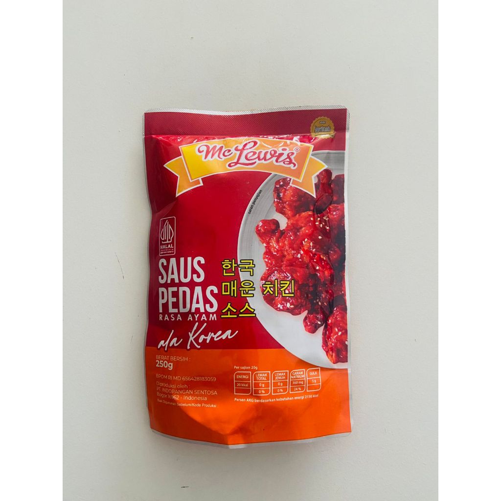 

MCLEWIS saus korea 250gr
