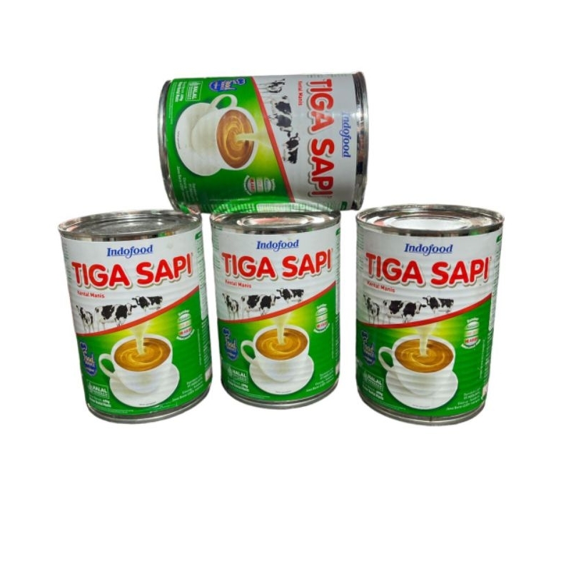 

Susu kaleng tiga sapi kental manis