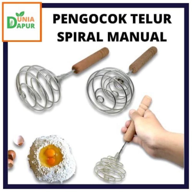 PENGOCOK TELUR SPIRAL MANUAL