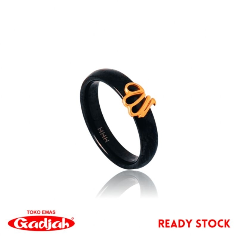 Cincin Keramik Fashion Emas Lafadz - Toko Emas Gadjah