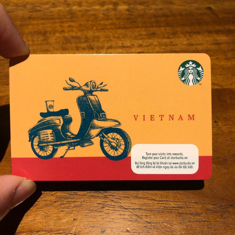 Starbucks Card Vietnam - Country City Card Edition - Limited Ed