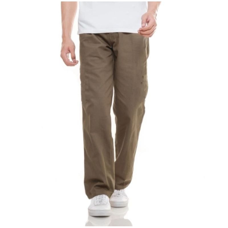 CELANA PANJANG PRIA DEWASA BAHAN KATUN TWILL STANDAR REGULAR FIT