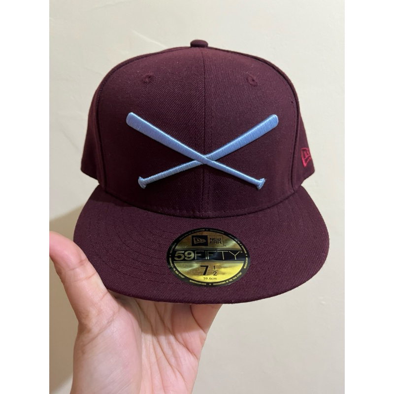 Topi New Era Justfitteds size 7 1/2