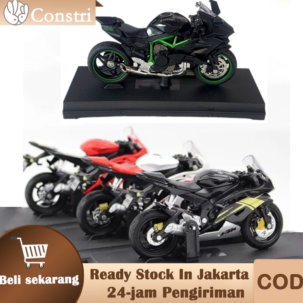 Import Terbaik DIECAST MOTOR BALAP GP KAWASAKI  DIECAST MOTOR GP YAMAHA MINIATUR MOTOR KTM