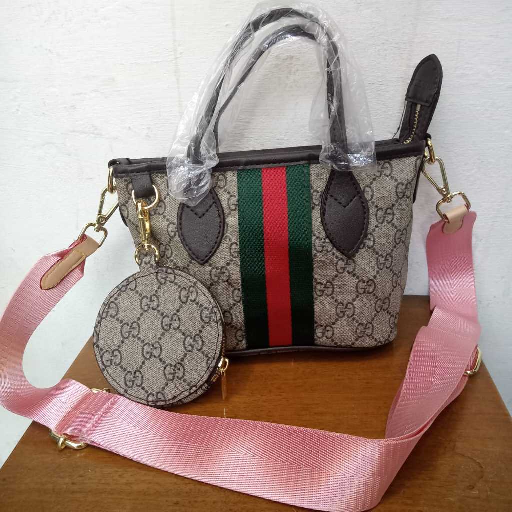 Tas bahu selempang branded Wanita Import Premium