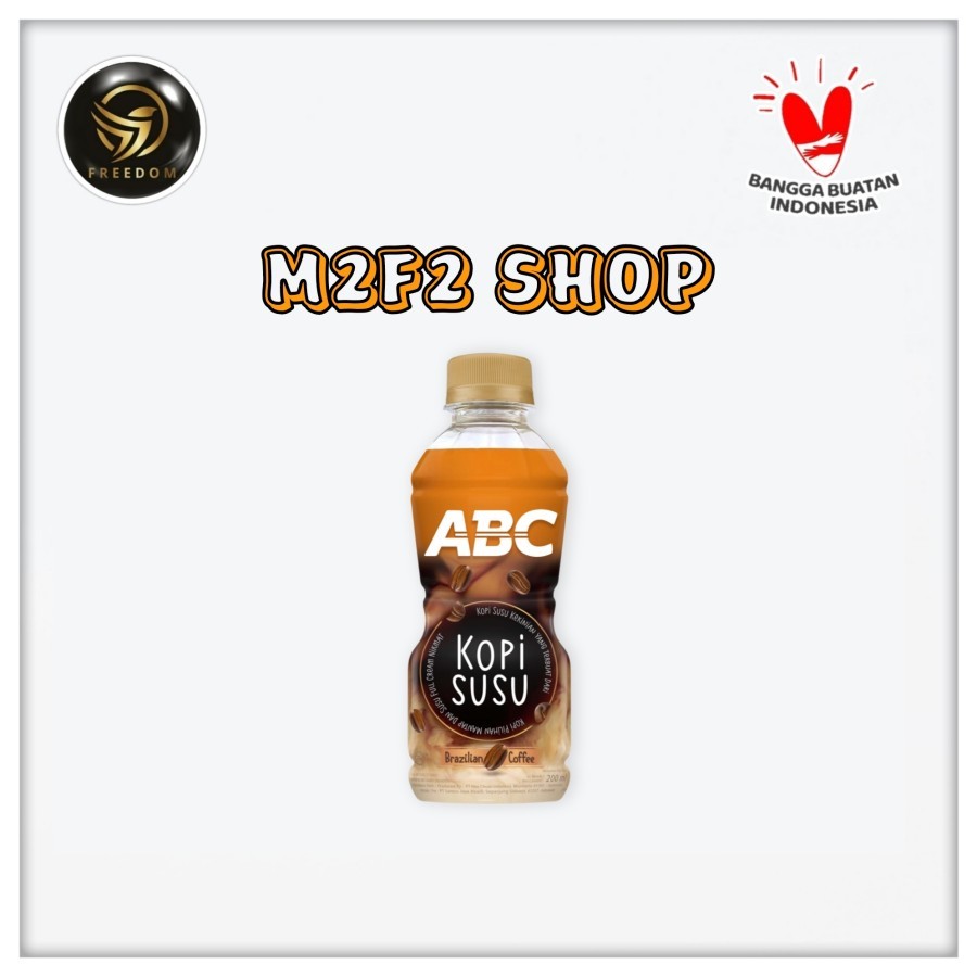 

PROMO Kopi Susu ABC Brazilian Coffee Botol Pet - 200 ml (Kan Karton)