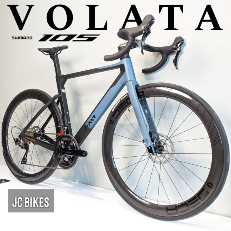 Sepeda Balap Roadbike JAVA VOLATA J-AIR Full Carbon 2x12 Hidrolik 105