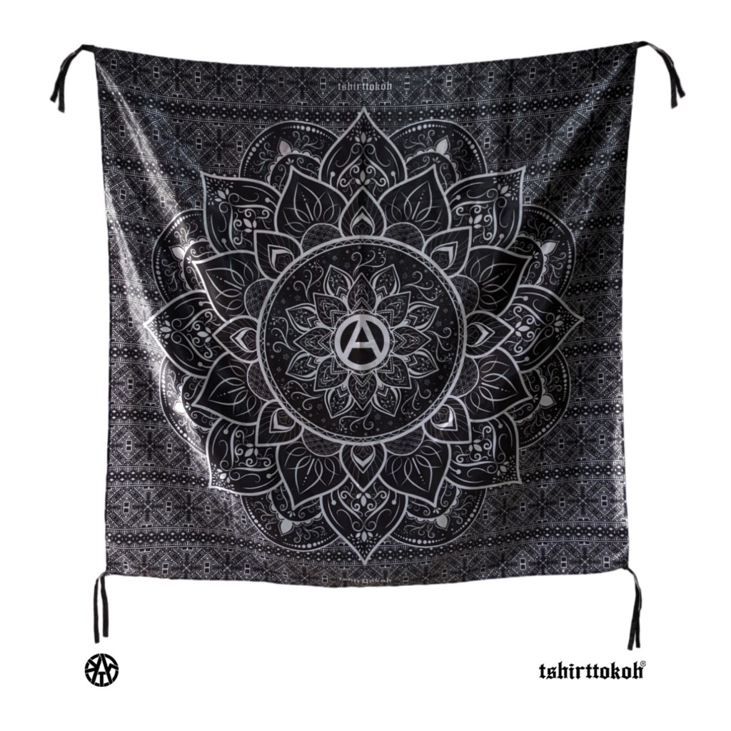 Hiasan Dinding Mandala A Logo