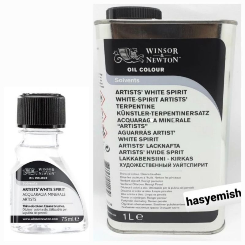 

Artists' White Spirit 75ml / 1 Litre Winsor & Newton Solvent