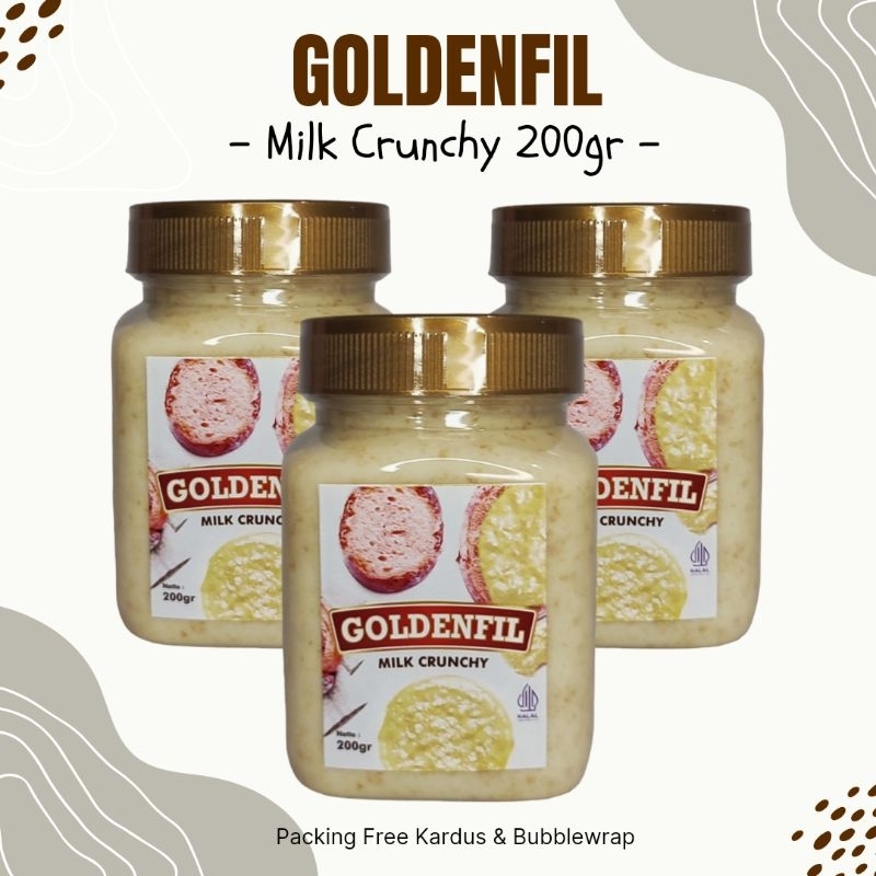 

Goldrnfil Milk Crunchy 200gr