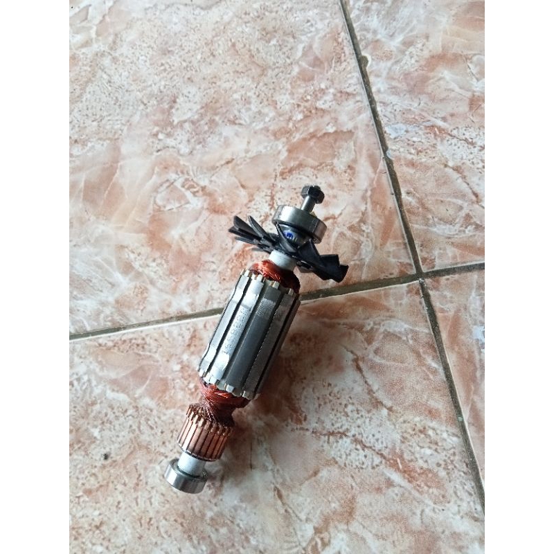 Armature gerinda maktec MT 90/91 original, angker gerinda maktec MT 90/91 asli copotan mesin gerinda