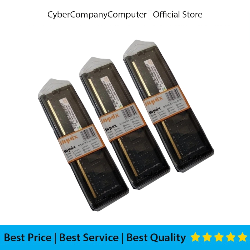 Ram DDR 3 PC 12800 - Original HYXNIX 8GB 1 Keping Single Channel Memory Garansi 1 Tahun