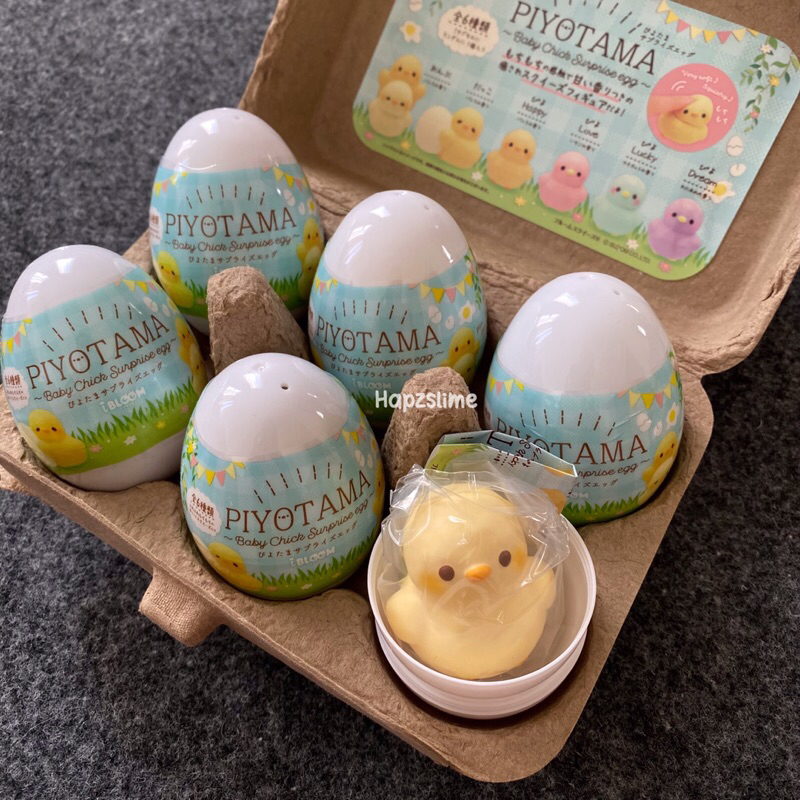[READY STOCK] Piyotama blind egg squishy by ibloom japan (SQUISHY AYAM)