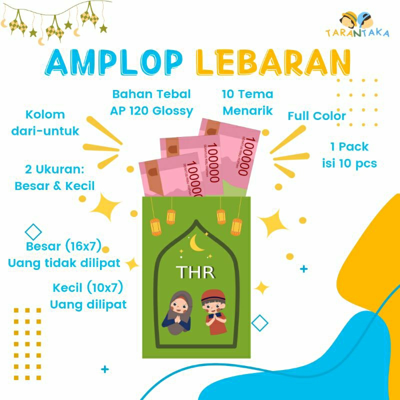

Amplop Lebaran/Angpau Lebaran/Angpao THR