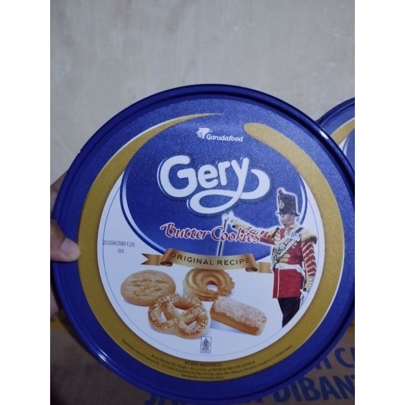 

Gery butter cookies 225 Gr