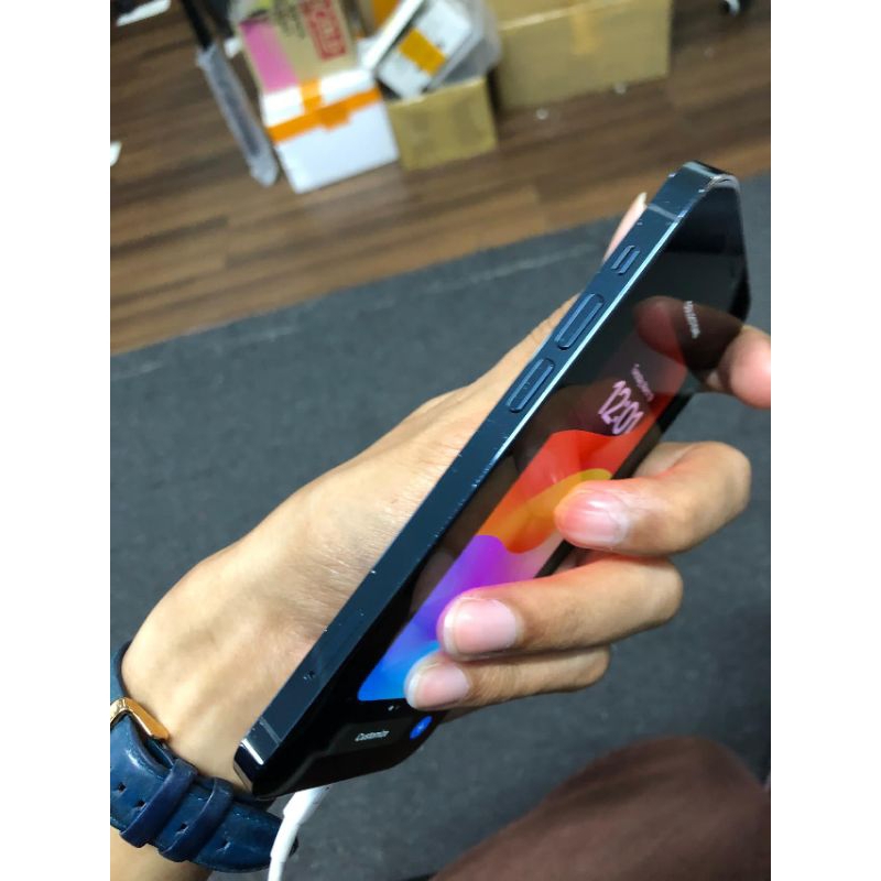 iphone 12 PROMAX 128GB BLUE