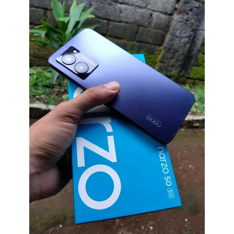 REALME NARZO 50 5G FULLSET SECOND