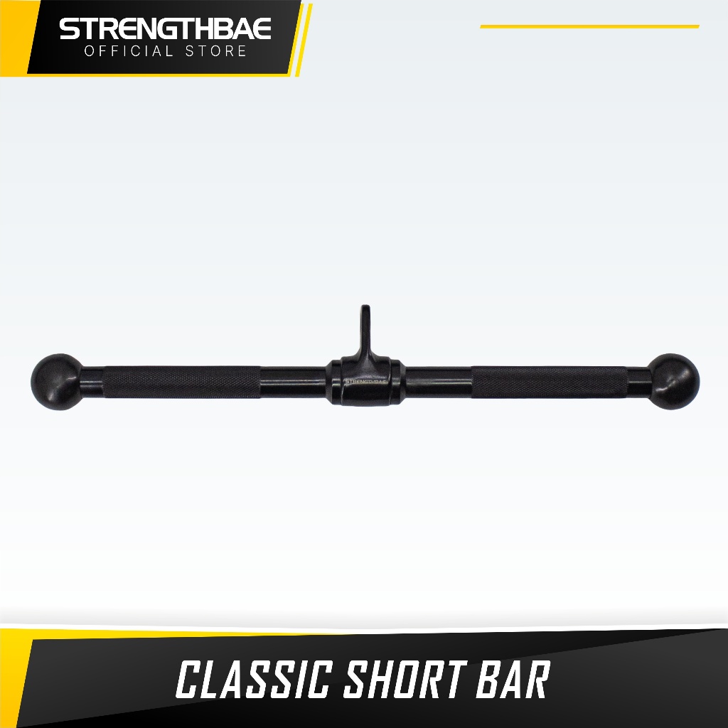 Classic Cable Attachment STRENGTHBAE Short Bar