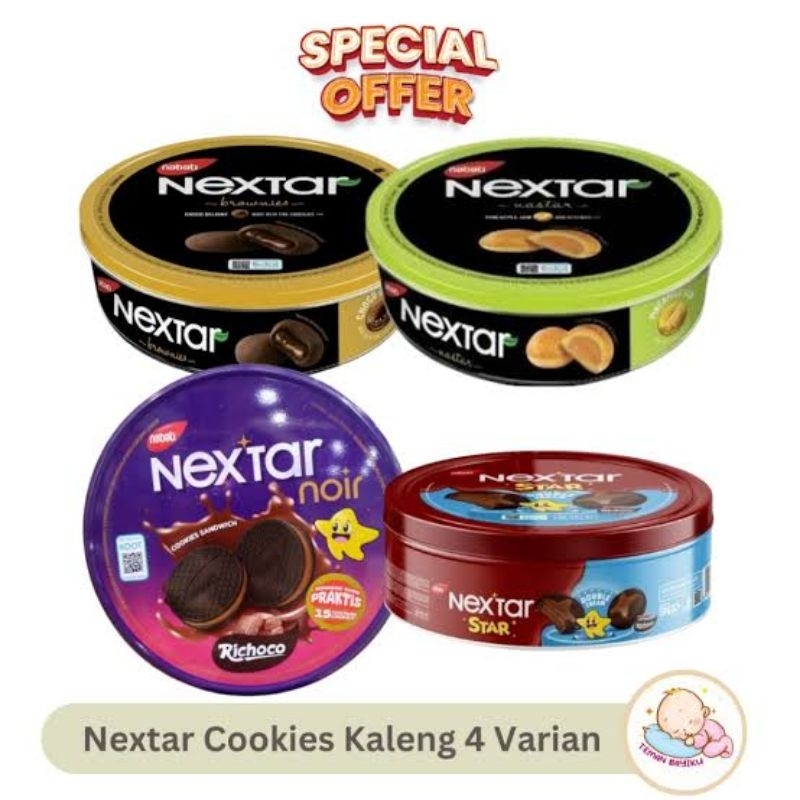 Nextar brownies kaleng/nextar nastar kaleng