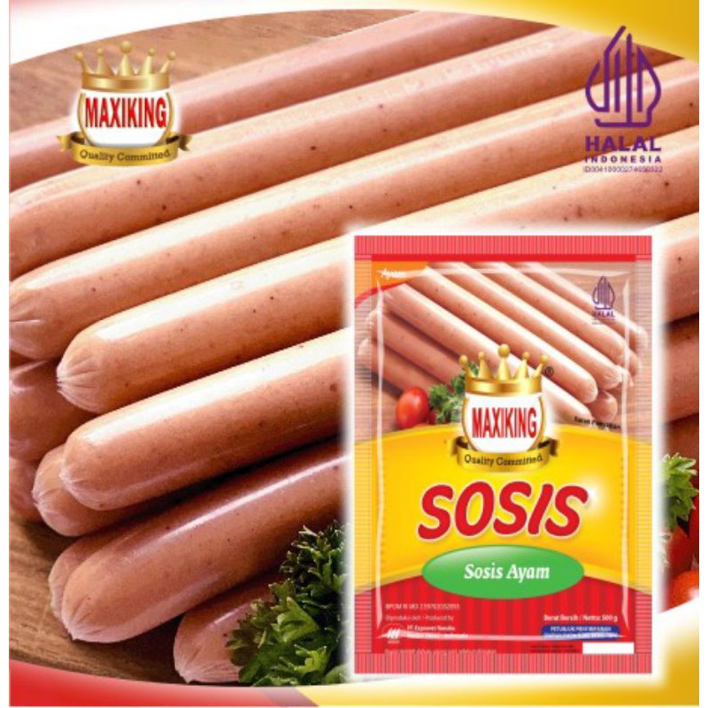 

Maxiking Sosis 1000Gr