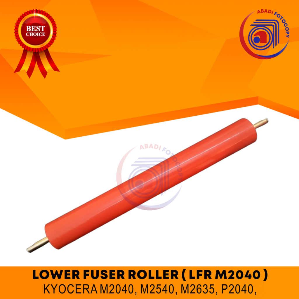 Lower Fuser Roll Pemanas Kyocera 2040 2540 2640 2735 P2040 - LFR M2040