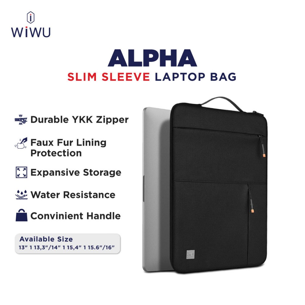 Wiwu Alpha Slim Sleeve Laptop Bag