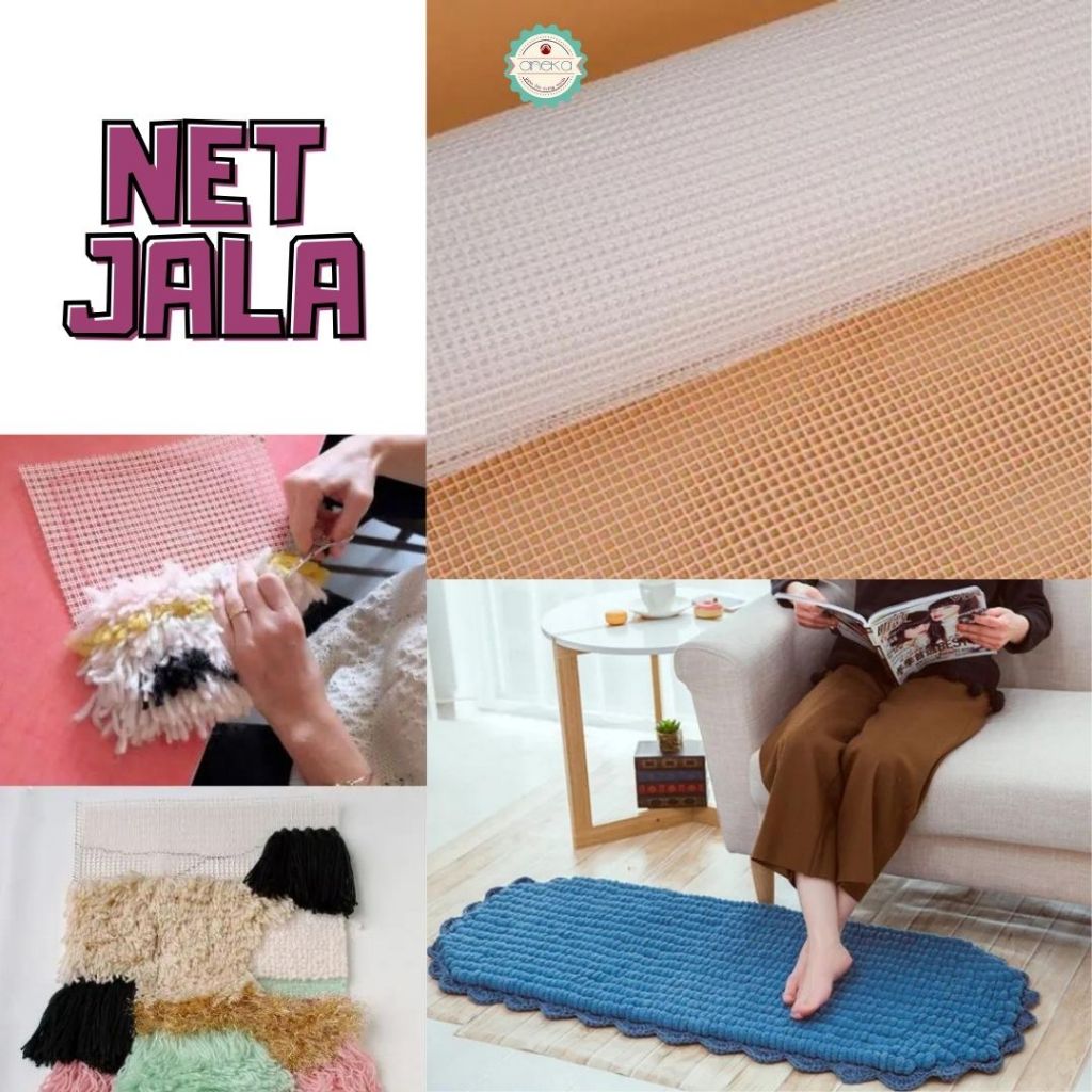 ANEKA - Jaring Net Plastik Rajut / Latch DIY
