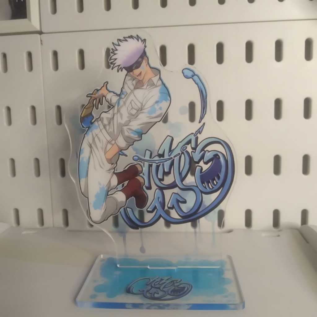ACRYLIC STANDEE GOJO SATORU SPLASH X BATTLE JUJUTSU KAISEN JJK