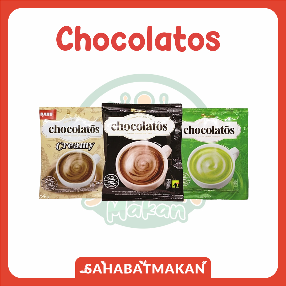 

Chocolatos Drink, Dark Chocolate, Matcha, Creamy — Sahabat Makan Sayur Jogja