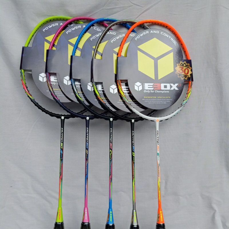 Promo Raket Badminton Ebox Durto 30 Original Head Heavy