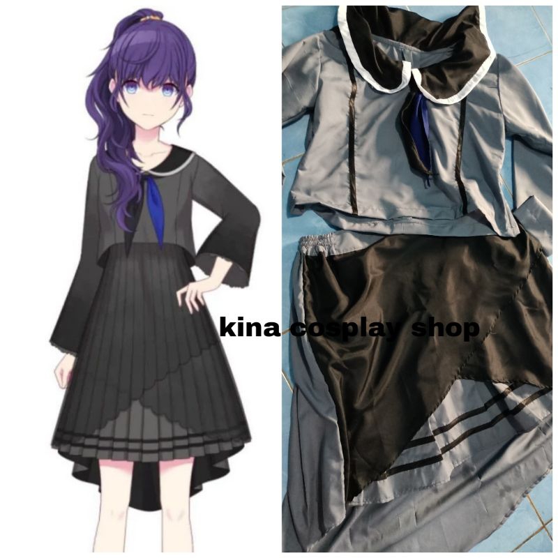 Mafuyu Asahina Colorful Stagen Project Sekai Costum Cosplay