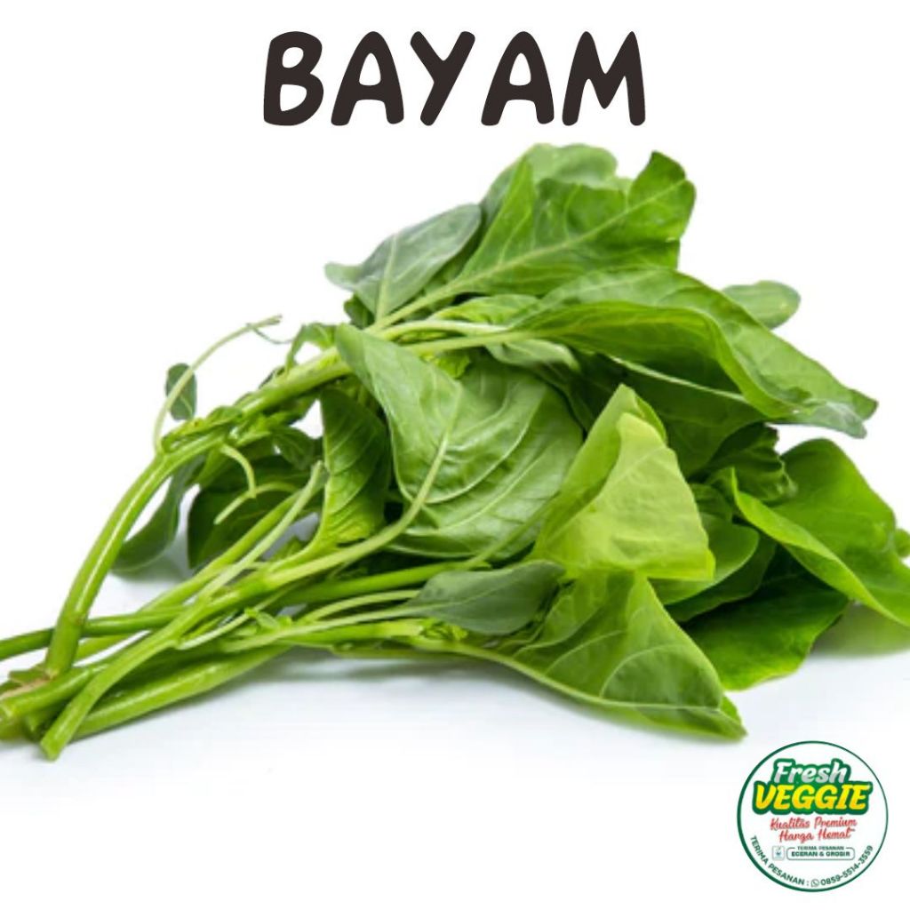 

Sayur Bayam Hidroponik - 250gr