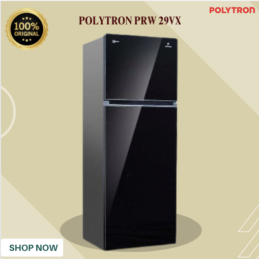 Kulkas POLYTRON  2 Pintu Belleza Jumbo Inverter PRW 29VX 260L/PRW-29VX/PRW 29VX/ORIGINAL BERGARANSI