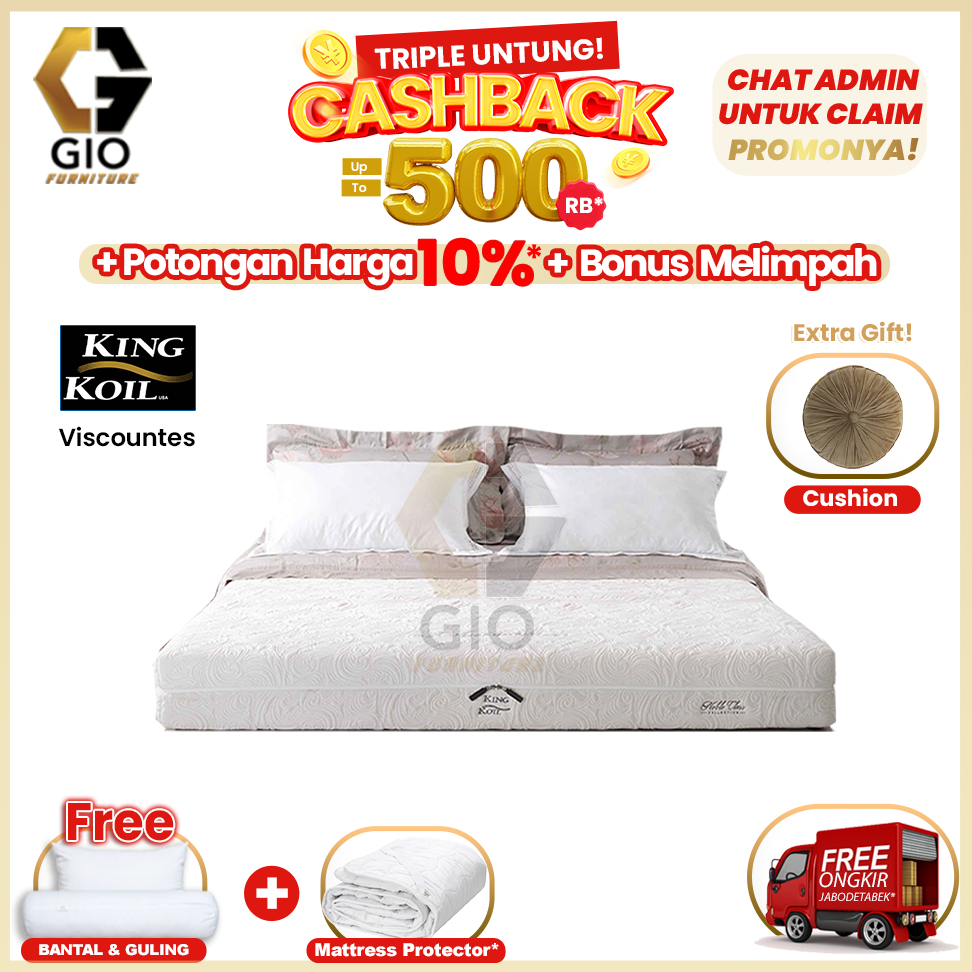 Kasur/Springbed Kingkoil Duke (Hanya Kasur)
