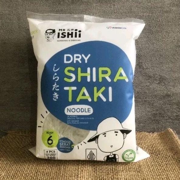 

Mie Shirataki Kering Low Carbo (Dry Shirataki)