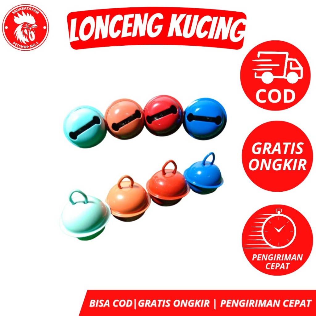 BISA COD LONCENG KUCING / LONCENG KUCING BUNYI KERAS / LONCENG KUCING NYARING / LONCENG KUCING ANTI 