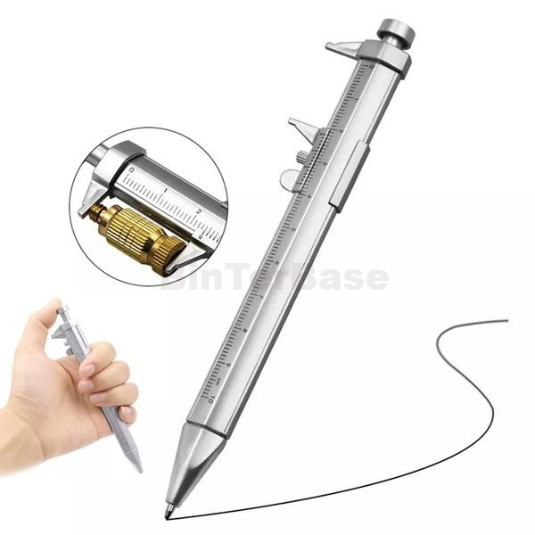 

Pulpen Jangka Sorong Pen Pena Sigmat Vernier Caliper Pen Tulis Mistar Ukur bahan plastik abs