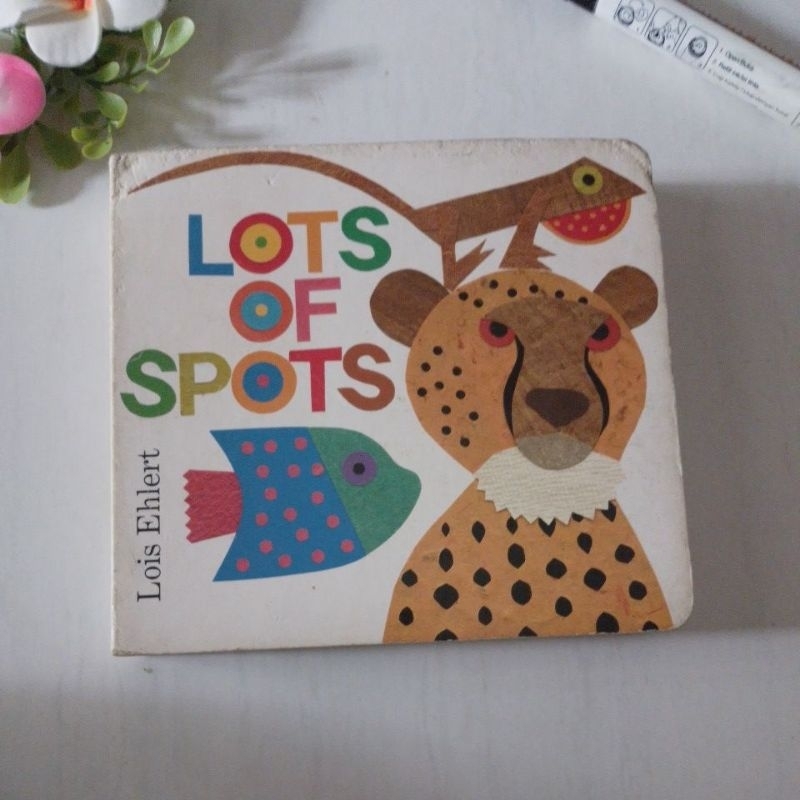 Boardbook anak Lost of spots preloved