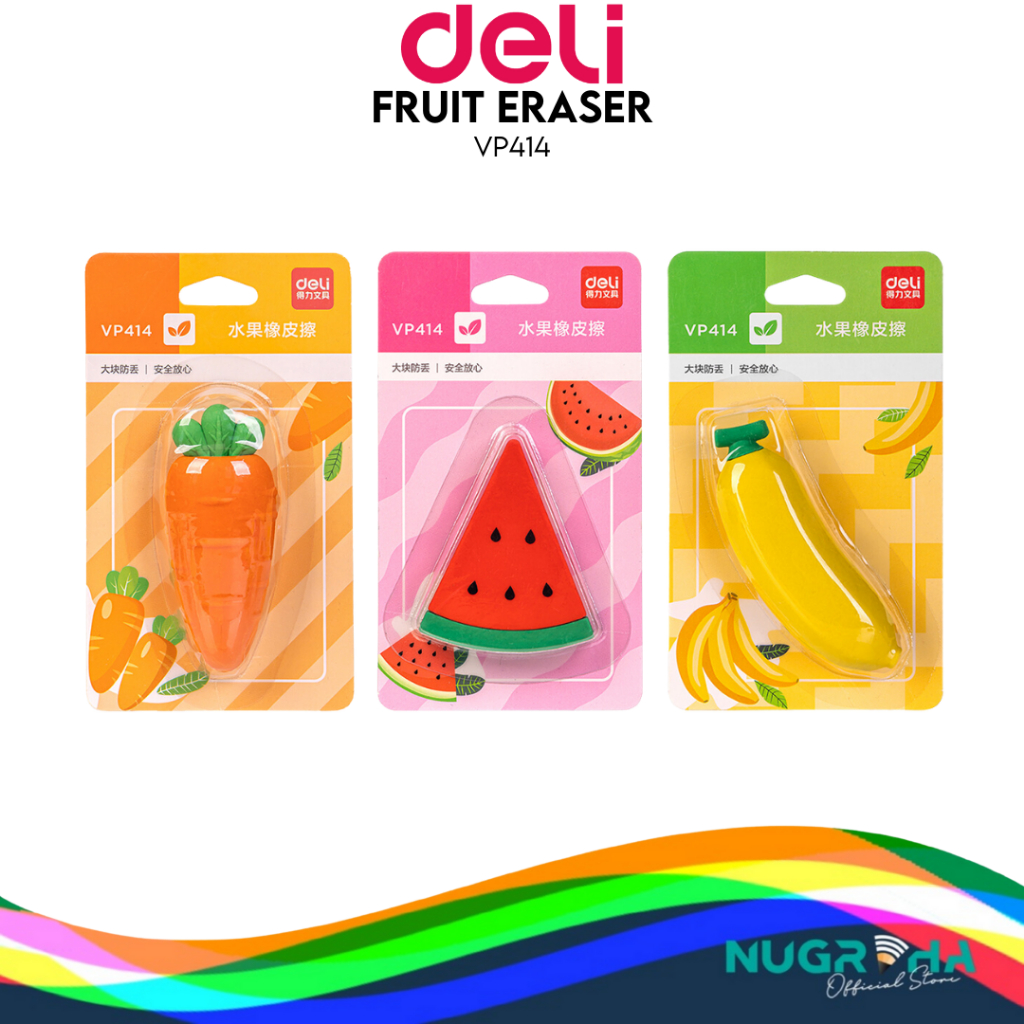 

DELI STIP PENGHAPUS LUCU BUAH SAYUR VP414