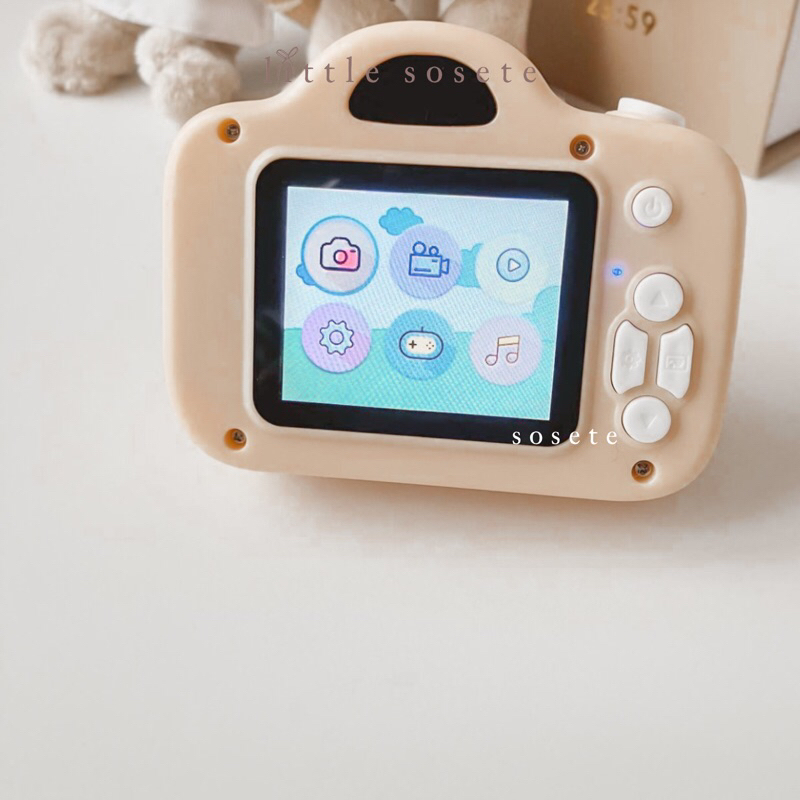 Little Sosete - Mainan Foto Video Kamera Anak anak DSLR *Mainan Anak *Kado Ulang Tahun Anak-3
