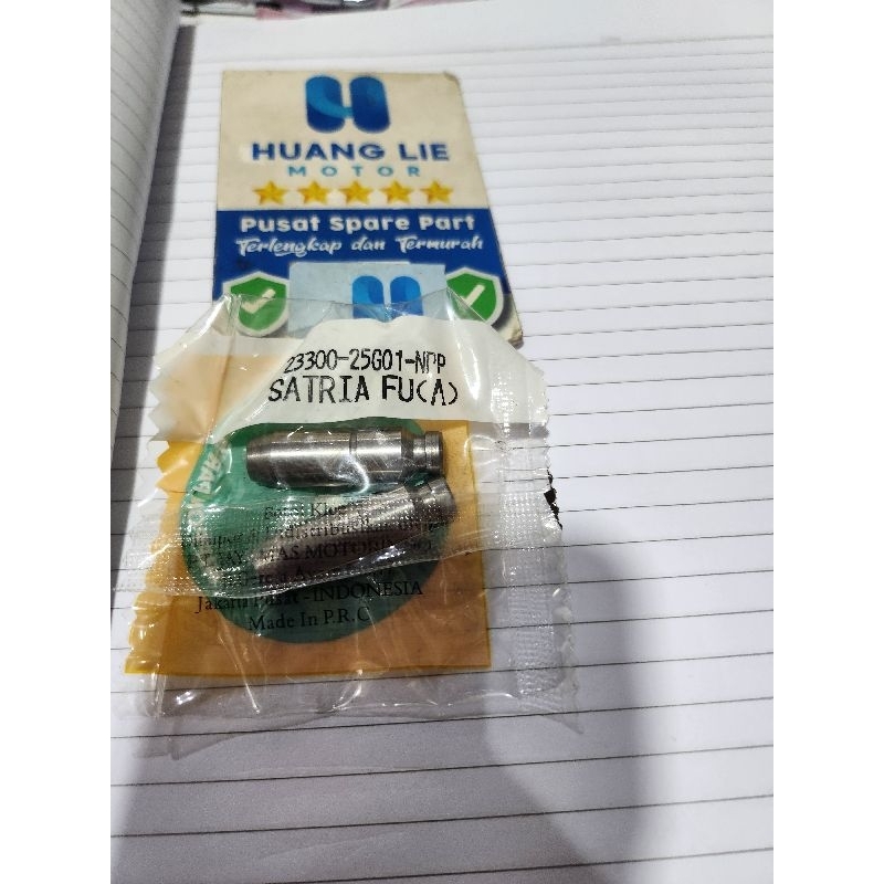 botol klep satria fu sepasang npp
