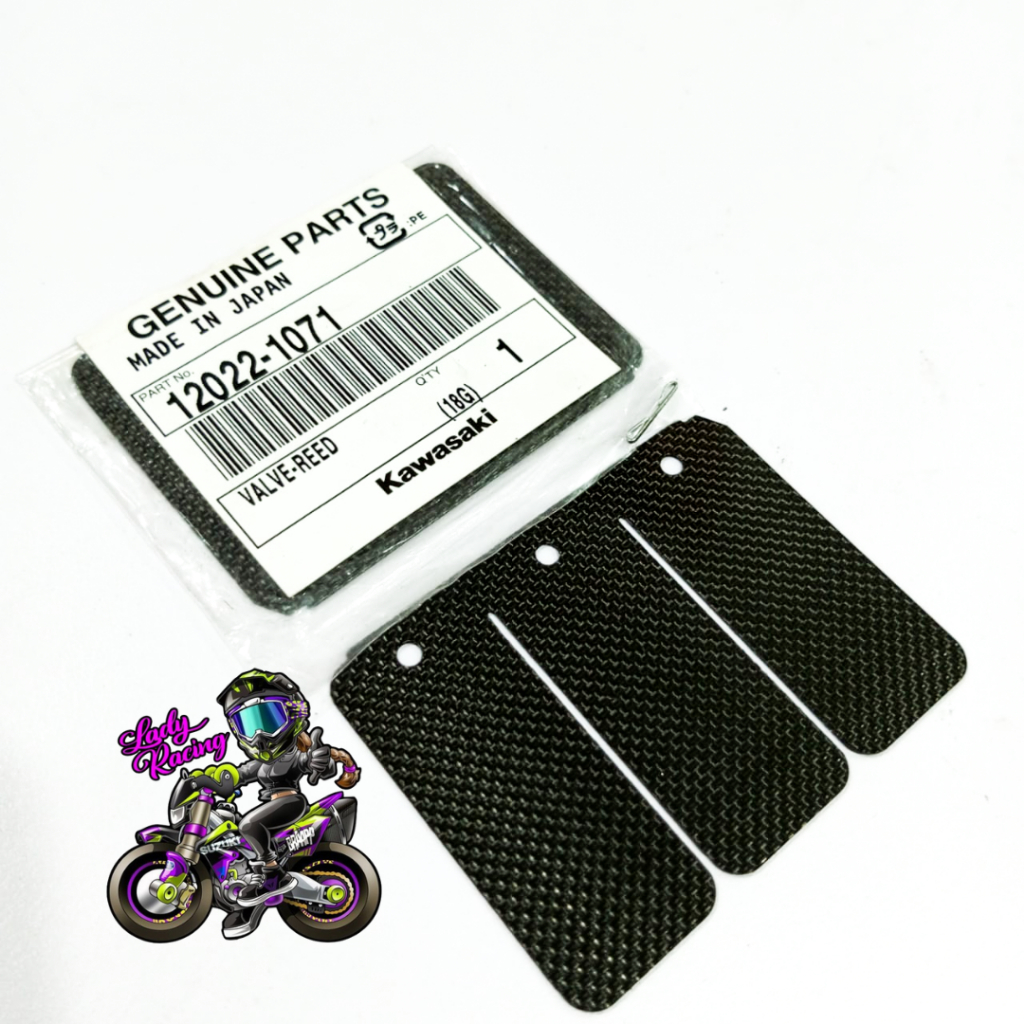 LIDAH MEMBRAN CARBON KAWASAKI KX125 PNP KE NINJA150 ORIGINAL KAWASAKI