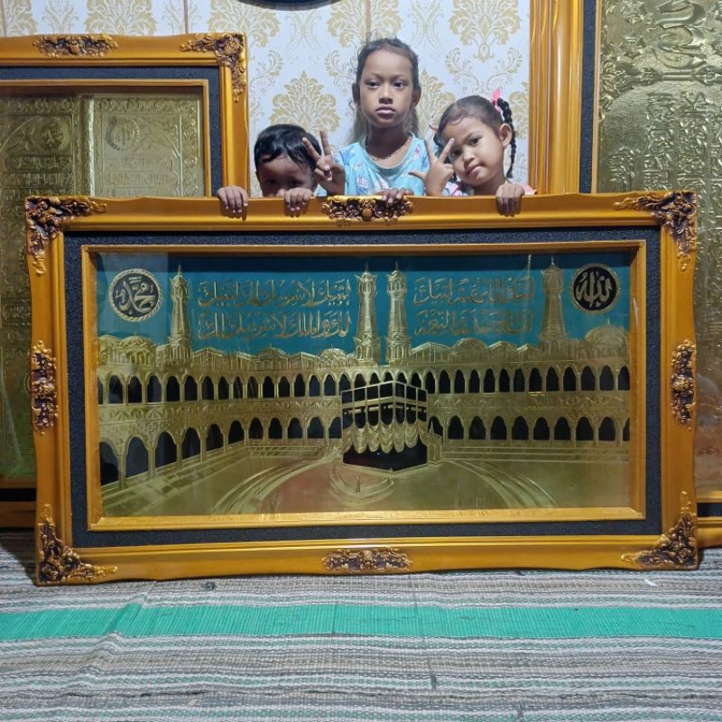 KALIGRAFI MAKKAH KUNINGAN JUMBO