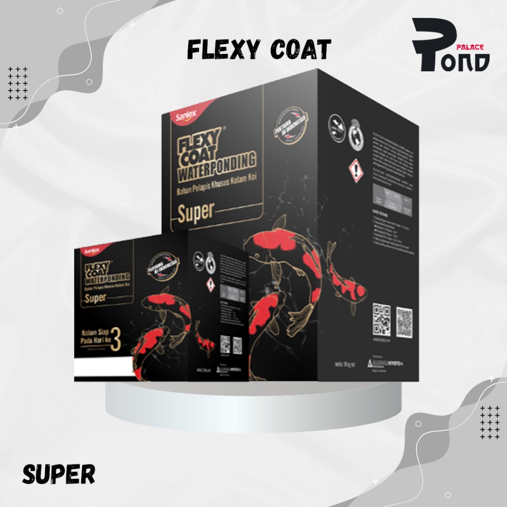 Cat Khusus Kolam Koi Anti Bocor Special Coating For Koi Pond 2.5 KG