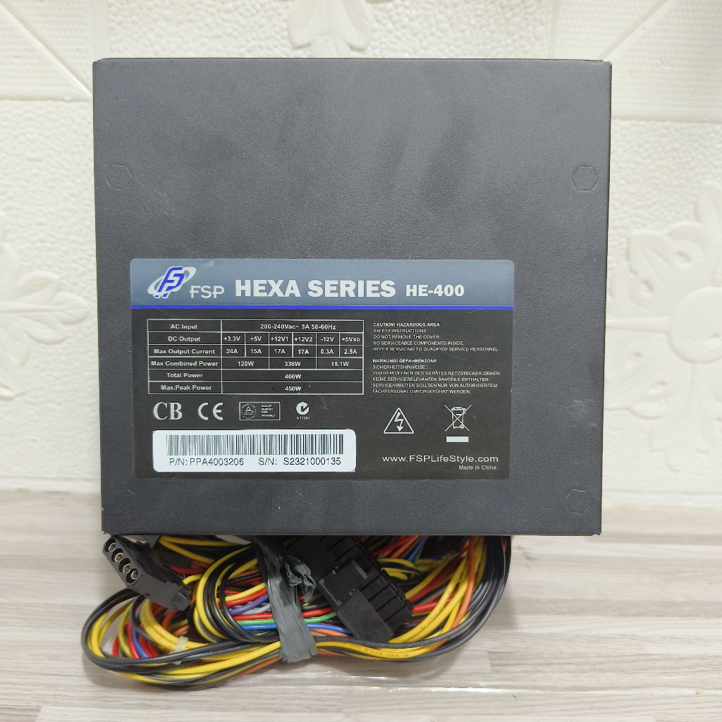 PSU GAMING FSP HEXA 400W PURE