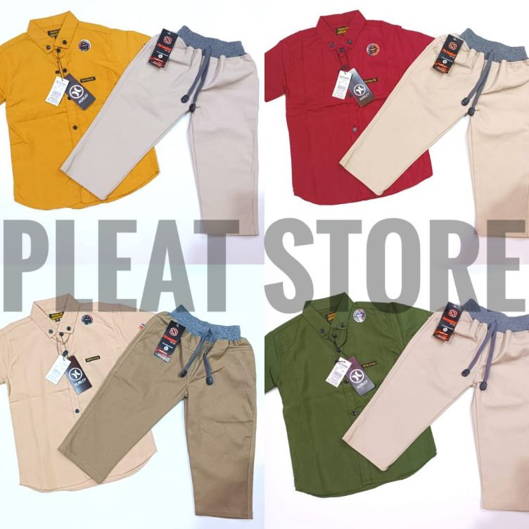 Promo Sale Setelan Anak Laki Laki Setelan Kemeja Anak Laki Laki Umur 11 Tahun