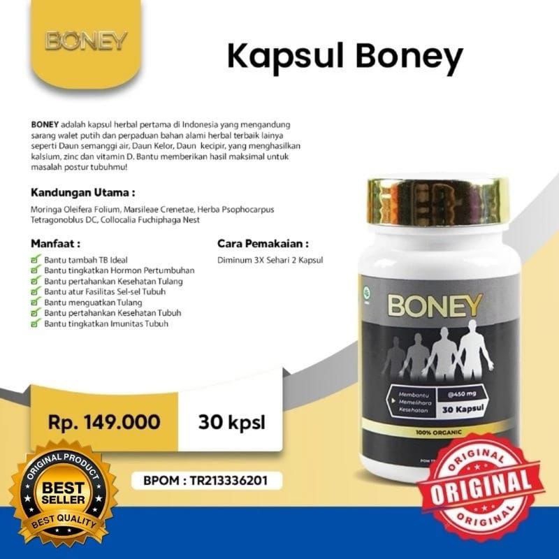 peninggi badan boney